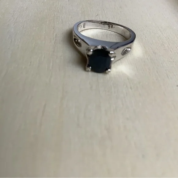 New vintage cocktail ring STG Sapphire - Picture 8 of 13